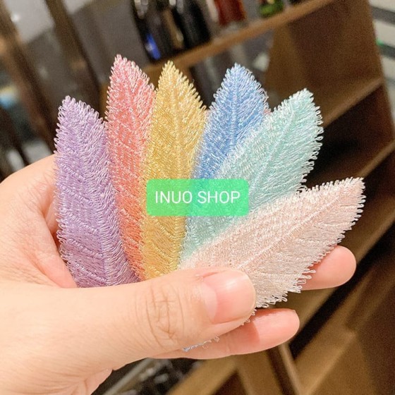 Broches para cabello de hoja,Linda horquilla de cabello en forma de pluma